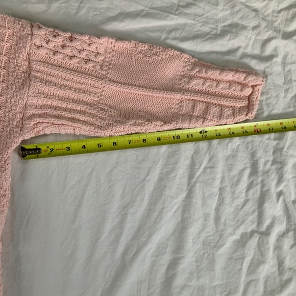 Cotton Irish Cable Knit Sweater by Carraig Donn Women’s size small - Picture 7 of 11